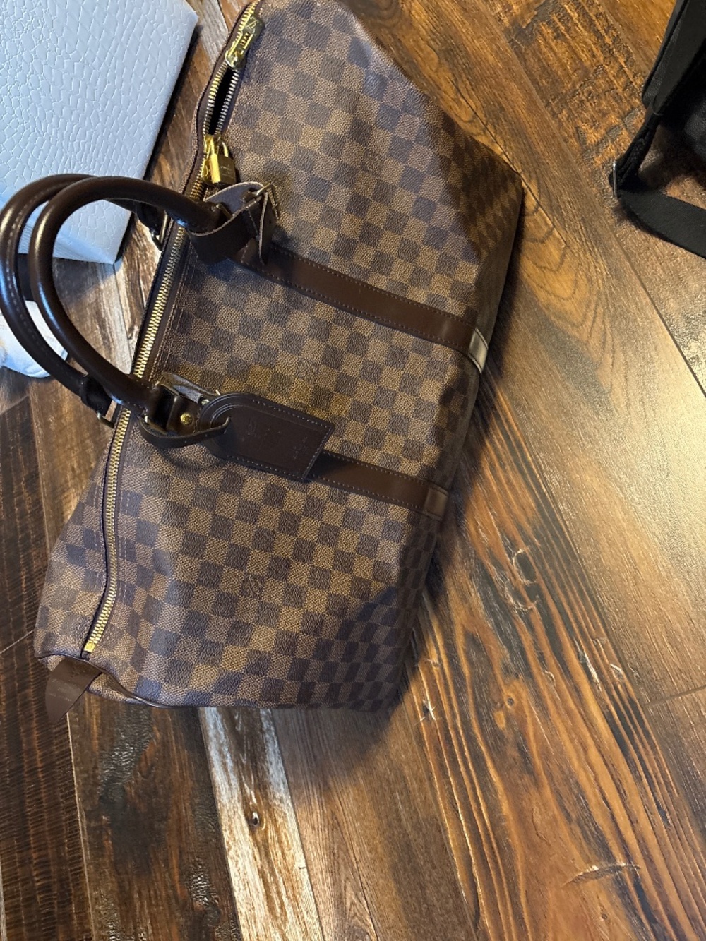 Louis Vuitton Damier Ebene Keepall 50
